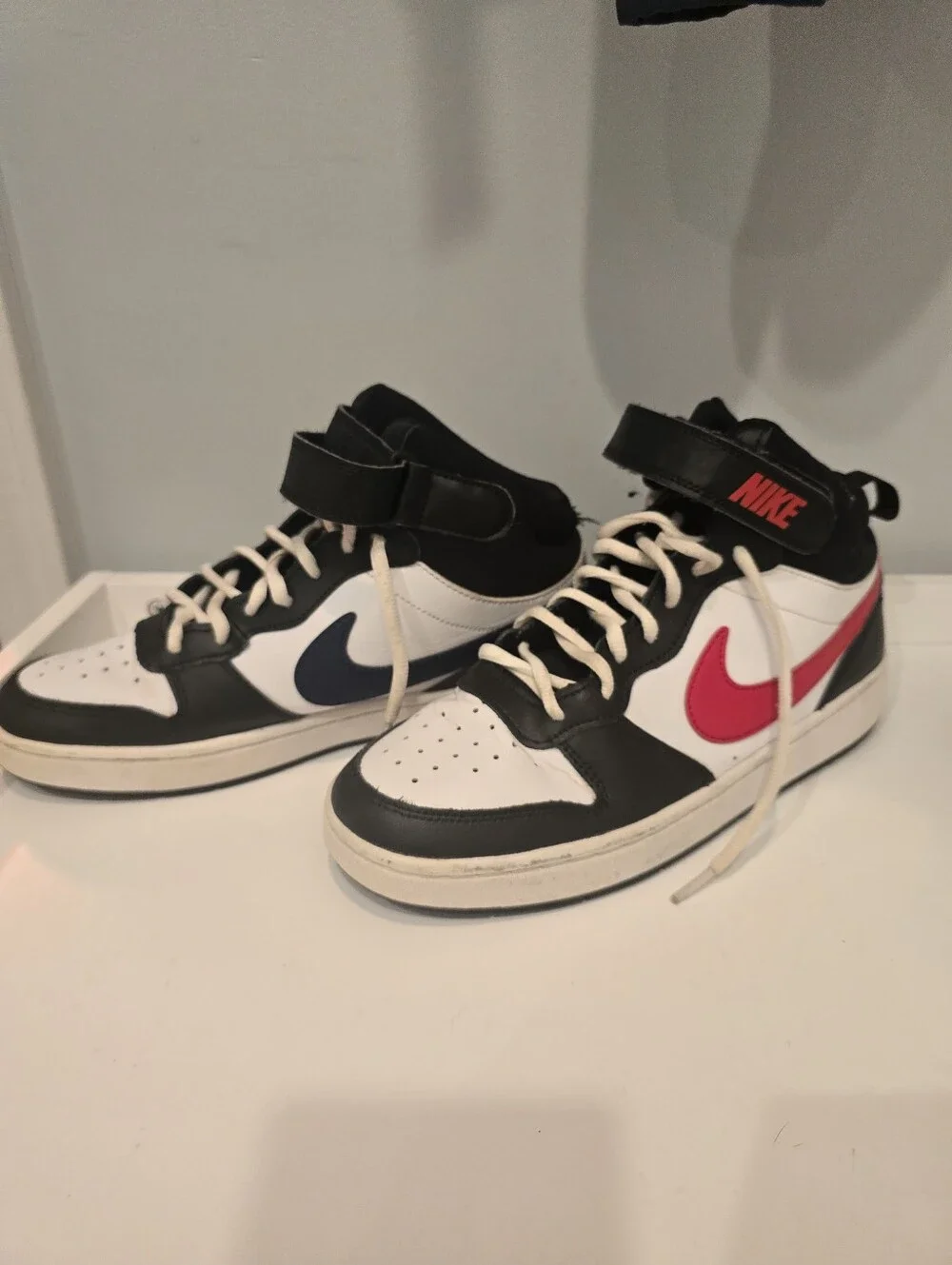 Nike Court Borough Mid 2 High Top Sneaker Big Kid